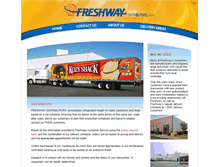 Tablet Screenshot of freshway.com